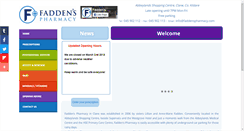 Desktop Screenshot of faddenspharmacy.com